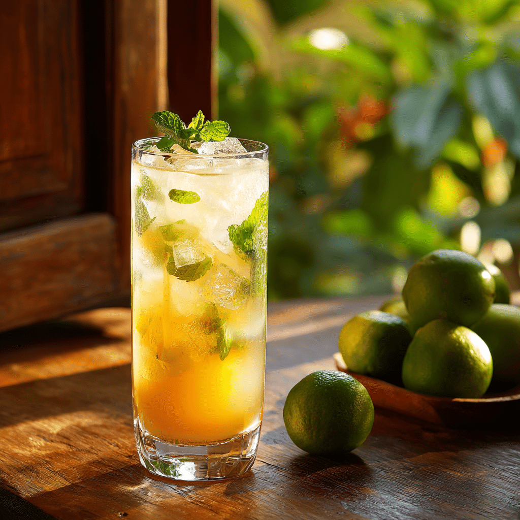 calamansi drinks recipe with mint and ice