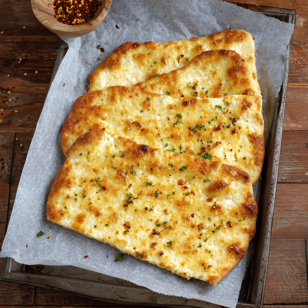 Cottage cheese flatbread recipe